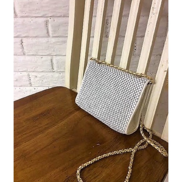 Whiting & Davis Small Mesh Vintage Shoulder Bag - Picture 3 of 4